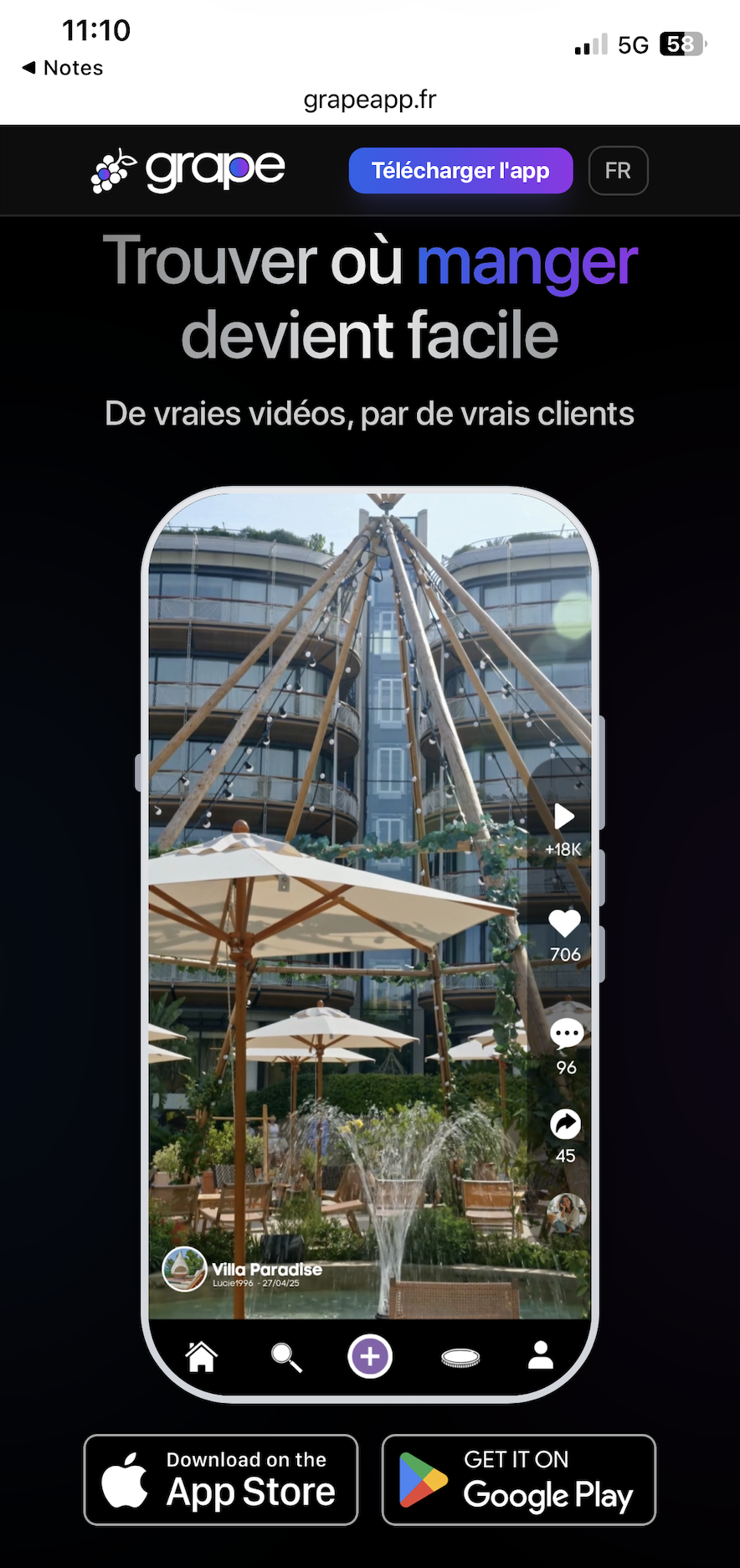 Grape — mobile