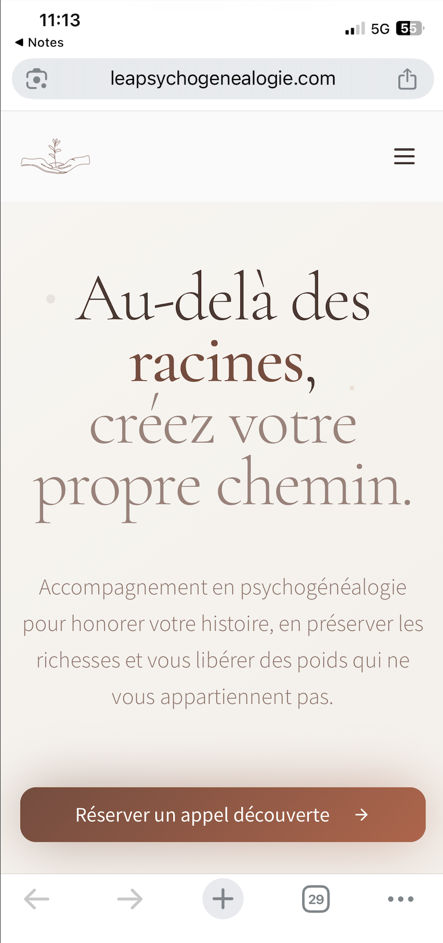 Léa Giret — Psychogénéalogie — mobile